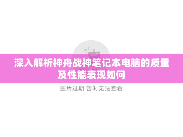 深入解析神舟战神笔记本电脑的质量及性能表现如何