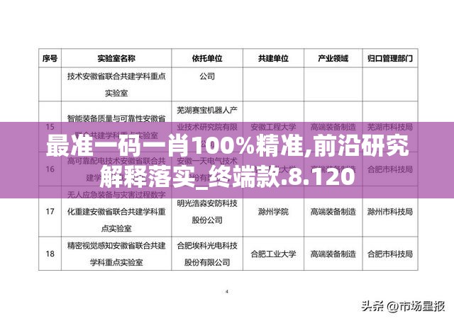 最准一码一肖100%精准,前沿研究解释落实_终端款.8.120